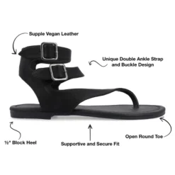 Journee Collection Womens Kyle Ankle Wrap Low Block Heel Sandals 22 Journee Collection Womens Kyle Ankle Wrap Low Block Heel Sandals -Bearpaw Shoes Shop GUEST 0029f226 b918 49ee b8cf 037b7c2f5add