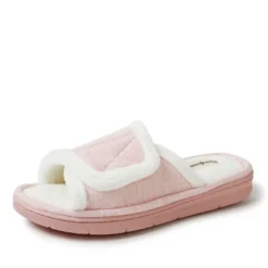 Dearfoams Women's Orla Adjustable Sweatshirt Slide Slippers -Bearpaw Shoes Shop GUEST 011ad305 e335 43c7 8ea5 2e3560b7c6c6
