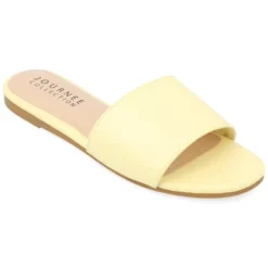 Journee Collection Womens Kolinna Tru Comfort Foam Slip On Slide Flat Sandals -Bearpaw Shoes Shop GUEST 016710bf 597a 41a4 a6bf cd34cb54dafe