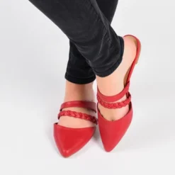 Journee Collection Womens Olivea Tru Comfort Foam Slip On Almond Toe Mules Flats -Bearpaw Shoes Shop GUEST 024ec64b 35b1 484d b6e0 f7bc67d78dd8