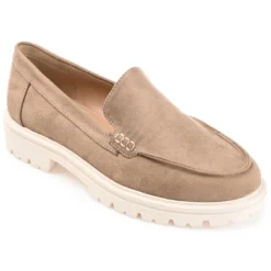 Journee Collection Womens Erika Loafer Almond Toe Slip On Flats -Bearpaw Shoes Shop GUEST 03fcdf94 049a 4ca5 9b12 62ba6b5f956c