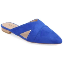 Journee Collection Womens Gerda Slip On Almond Toe Mules Flats -Bearpaw Shoes Shop GUEST 0586444a 300c 4ebe b370 300bf181da93