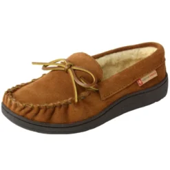 Alpine Swiss Sabine Womens Genuine Suede Shearling Slip On Moccasin Slippers -Bearpaw Shoes Shop GUEST 0a5488c8 1133 4902 82ad bf48bd34c436
