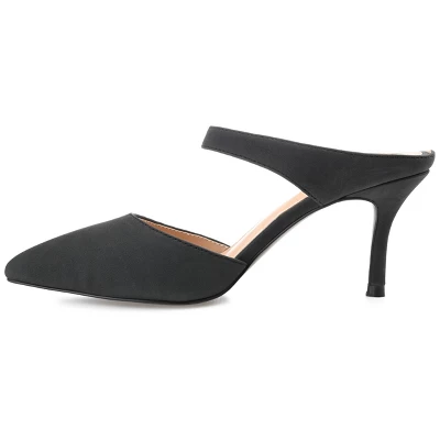 Journee Collection Womens Maevali Mules Mid Stiletto Pointed Toe Pumps 3 Journee Collection Womens Maevali Mules Mid Stiletto Pointed Toe Pumps