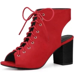 Perphy Women's Lace Up Peep Toe Slingback Heel Chunky Heels Ankle Boots 17 Perphy Women's Lace Up Peep Toe Slingback Heel Chunky Heels Ankle Boots -Bearpaw Shoes Shop GUEST 0b8eb11f 9c80 4db7 acb5 2aa649f8b67f