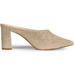 Allegra K Women's Glitter Pointed Toe Slip On Chunky Heels Slide Mules 13 Allegra K Women's Glitter Pointed Toe Slip On Chunky Heels Slide Mules -Bearpaw Shoes Shop GUEST 0c0da26b 42cb 474c 9cd6 85fd66c73274