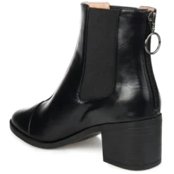 Journee Collection Womens Nigella Tru Comfort Foam Back Heel Zip Stacked Heel Booties -Bearpaw Shoes Shop GUEST 0c2b561b 5c49 438a 81b9 4ed0ca6b4502