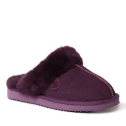 Fireside By Dearfoams Women's Sydney Genuine Shearling Scuff -Bearpaw Shoes Shop GUEST 0c4aa10f a273 497a b1bd 8bb63220536e
