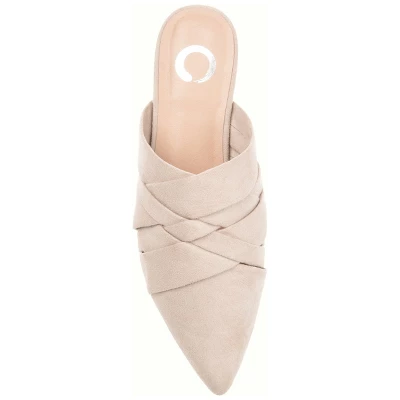 Journee Collection Womens Kalida Slip On Pointed Toe Mules Flats 5 Journee Collection Womens Kalida Slip On Pointed Toe Mules Flats - Image 3
