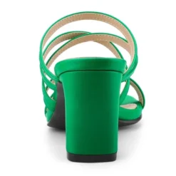 Allegra K Women's Strappy Block Heels Slide Heel Sandals -Bearpaw Shoes Shop GUEST 0ccb616b 78db 4067 9f55 605dbb3083d1