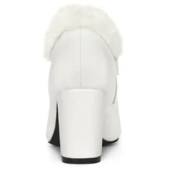 Allegra K Women's Lace Up Pointed Toe Block Heel Ankle Booties -Bearpaw Shoes Shop GUEST 0e0875ca ff6f 4ba5 b427 55dc551a9db1