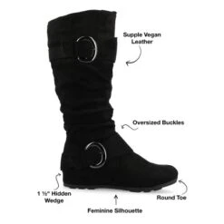 Journee Collection Womens Jester-01 Hidden Wedge Riding Boots 21 Journee Collection Womens Jester-01 Hidden Wedge Riding Boots -Bearpaw Shoes Shop GUEST 0e9d143e 127f 4201 a521 969d7f83c784