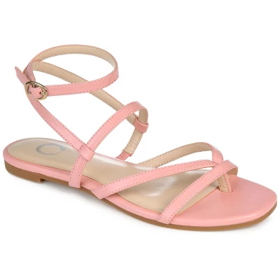 Journee Collection Womens Serissa Multi Strap Flat Sandals 12 Journee Collection Womens Serissa Multi Strap Flat Sandals - Image 10
