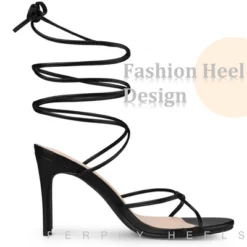 Perphy Lace Up Slingback Strappy Stiletto Heels Sandals For Women -Bearpaw Shoes Shop GUEST 0f61b64a a8de 497b 9827 b5af36309a07