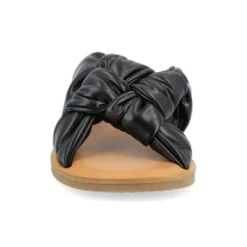 Journee Collection Womens Kianna Tru Comfort Foam Slide Puffy Flat Sandal -Bearpaw Shoes Shop GUEST 0f7b3f99 9835 486d aeac 4058b62147a2