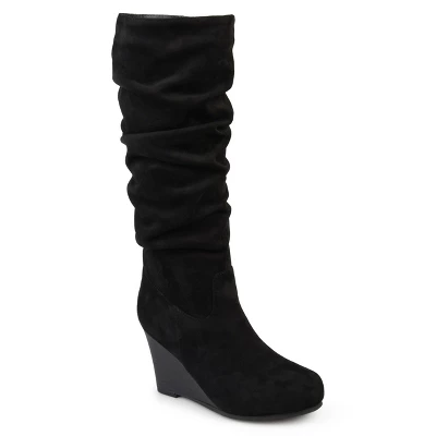 Journee Collection Womens Haze Wedge Knee High Boots 11 Journee Collection Womens Haze Wedge Knee High Boots - Image 9