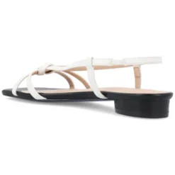 Journee Collection Womens Bridget Sling Back Low Block Heel Sandals -Bearpaw Shoes Shop GUEST 1174c108 9406 44d0 8531 9198e84cc411