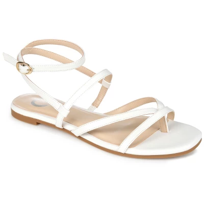 Journee Collection Womens Serissa Multi Strap Flat Sandals 14 Journee Collection Womens Serissa Multi Strap Flat Sandals - Image 12