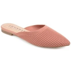 Journee Collection Womens Aniee Slip On Almond Toe Mule Flats -Bearpaw Shoes Shop GUEST 1367e4a7 37ca 4642 b016 4e42d4c26f42