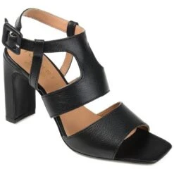 Journee Signature Womens Genuine Leather Beckie Block Heel Open Square Toe Sandals 20 Journee Signature Womens Genuine Leather Beckie Block Heel Open Square Toe Sandals -Bearpaw Shoes Shop GUEST 1381b30f b4db 4ad8 b57a a20325bdbd65