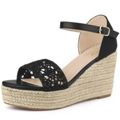 Perphy Platform Ankle Straps Espadrille Wedge Heel Sandals For Women -Bearpaw Shoes Shop GUEST 151b1a4f 0c35 43ad bed1 3c9dcadc4ac2