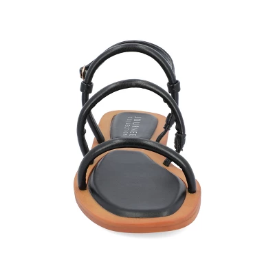 Journee Collection Womens Karrio Tru Comfort Foam Buckle Sling Back Flat Sandals 7 Journee Collection Womens Karrio Tru Comfort Foam Buckle Sling Back Flat Sandals - Image 5