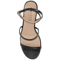 Journee Collection Womens Samilee Metallic Vegan Leather Platform Sandals -Bearpaw Shoes Shop GUEST 15de137e 84f8 4ec8 a25a 4c3a2eafc6d5