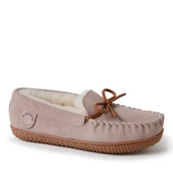 Fireside By Dearfoams Women's Alice Springs Shearling Water Resistant Indoor/Outdoor Moccasin Slipper -Bearpaw Shoes Shop GUEST 15ea7f33 3cd3 4b6f 8f96 44f87c4eee3e