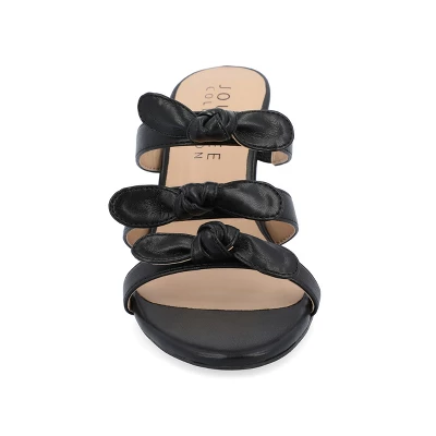 Journee Collection Womens Kristina Kitten Heel Slip On Open Toe Pumps 7 Journee Collection Womens Kristina Kitten Heel Slip On Open Toe Pumps - Image 5