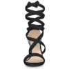 Perphy Crisscross Lace Up Mid Block Heels Sandals For Women 2 Perphy Crisscross Lace Up Mid Block Heels Sandals For Women -Bearpaw Shoes Shop GUEST 181a14f3 d048 4411 b409 1d68388dbeca