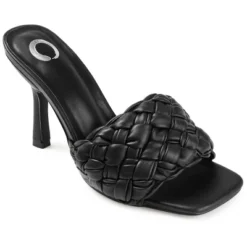 Journee Collection Womens Raquelah Open Toe High Stiletto Pumps -Bearpaw Shoes Shop GUEST 181ca081 8a70 4c75 b6ac 901f488b4ac7