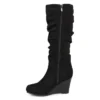 Journee Collection Womens Haze Wedge Knee High Boots -Bearpaw Shoes Shop GUEST 19599b28 bb25 45d6 945f 68cd48c02718
