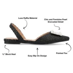 Journee Collection Womens Hannae Sling Back Pointed Toe Flats -Bearpaw Shoes Shop GUEST 199cad83 beae 46f5 9927 fbb7fca61df4