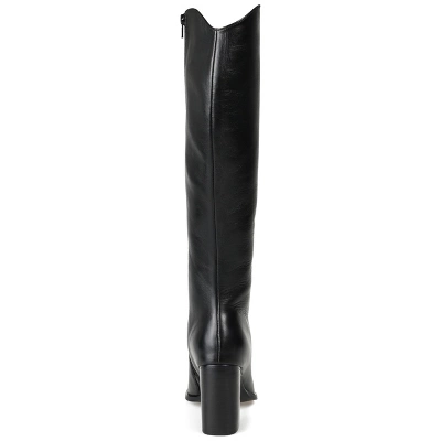 Journee Signature Womens Genuine Leather Laila Almond Toe Inside Zip Knee High Boots 4 Journee Signature Womens Genuine Leather Laila Almond Toe Inside Zip Knee High Boots - Image 2
