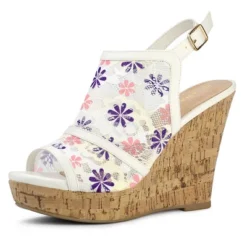 Allegra K Women's Open Toe Platform Heel Lace Wedges Sandals 37 Allegra K Women's Open Toe Platform Heel Lace Wedges Sandals -Bearpaw Shoes Shop GUEST 1bd19fd8 051a 4007 ad89 7e308bc30dec