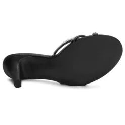 Allegra K Women's Rhinestone Strappy Heel Mules -Bearpaw Shoes Shop GUEST 1c2f3c79 1f1d 4fcb a17e 35af945408be