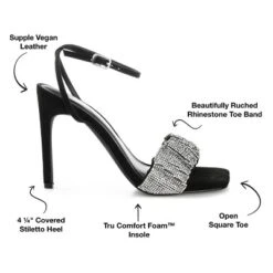 Journee Collection Womens Arlette Tru Comfort Foam Open Toe High Stiletto Pumps -Bearpaw Shoes Shop GUEST 1cd63640 df82 440d 8107 a570ba559cfc