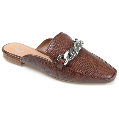 Journee Collection Womens Hazina Tru Comfort Foam Slip On Square Toe Mules Flats 12 Journee Collection Womens Hazina Tru Comfort Foam Slip On Square Toe Mules Flats - Image 10