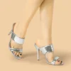 Allegra K Women's Open Toe Stiletto Heel Slide Sandals -Bearpaw Shoes Shop GUEST 1decfab7 13f3 448e ba2b 0a820e64d463