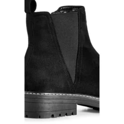 Women's Wide Fit Sierra Ankle Boot - Black | EVANS -Bearpaw Shoes Shop GUEST 1f3f5c42 94d0 4241 ba66 b01a4091e269
