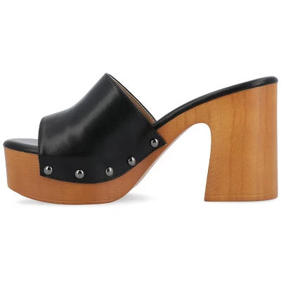 Journee Collection Womens Veda Tru Comfort Foam Platform Clog Open Toe Sandals 3 Journee Collection Womens Veda Tru Comfort Foam Platform Clog Open Toe Sandals