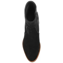 Journee Signature Womens Genuine Leather Airly Almond Toe Stacked Ankle Booties -Bearpaw Shoes Shop GUEST 1f7f9a0f c4f3 4e9d 9023 8e4a4b86a509