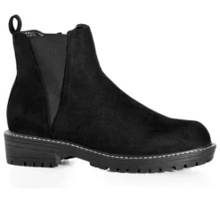 Women's Wide Fit Sierra Ankle Boot - Black | EVANS -Bearpaw Shoes Shop GUEST 1f9e99fb d079 4647 9abd 11a07ecde2e6