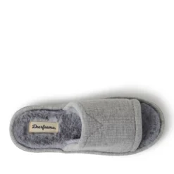Dearfoams Womens Demi Rib Knit Slide -Bearpaw Shoes Shop GUEST 2018bd94 e459 4e08 93d1 da8fc10658fd
