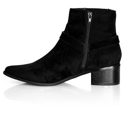 Women's Plus Size WIDE FIT Anete Boot - Black | CITY CHIC 4 Women's Plus Size WIDE FIT Anete Boot - Black | CITY CHIC - Image 2