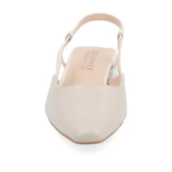 Journee Collection Womens Paislee Sling Back Block Heel Square Toe Flats -Bearpaw Shoes Shop GUEST 20be8927 1446 4db5 bd1d 30157c9a286f