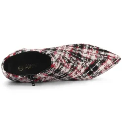 Allegra K Women's Plaid Pointed Toe Chunky Heels Ankle Boots 17 Allegra K Women's Plaid Pointed Toe Chunky Heels Ankle Boots -Bearpaw Shoes Shop GUEST 2409694b 928c 4358 bef3 a142a7d58ec2