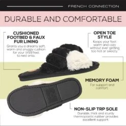 French Connection Women's Criss Cross Slipper Slides - Slippers For Women 12 French Connection Women's Criss Cross Slipper Slides - Slippers For Women -Bearpaw Shoes Shop GUEST 24105bb9 8d62 4777 83f6 4b2d2d9e77b4