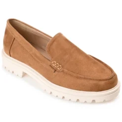 Journee Collection Womens Erika Loafer Almond Toe Slip On Flats -Bearpaw Shoes Shop GUEST 24ce3af5 9d49 4913 b27f e7027199d109