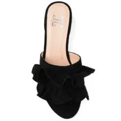 Journee Collection Womens Sabica Slip On Open Toe Slide Flats -Bearpaw Shoes Shop GUEST 2638b3d1 682c 4893 b3c2 1584ced7f4d5